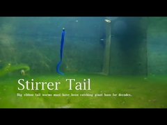 GrubTail Alive Perch Trout Pike Künstliche weiche Köder Jig Kopf Schatten Silikon Schwimmbad