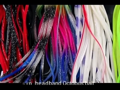 Salzwasserfischerei Großwild Trolling Köder UV-verstärkte Oktopusröcke Köder